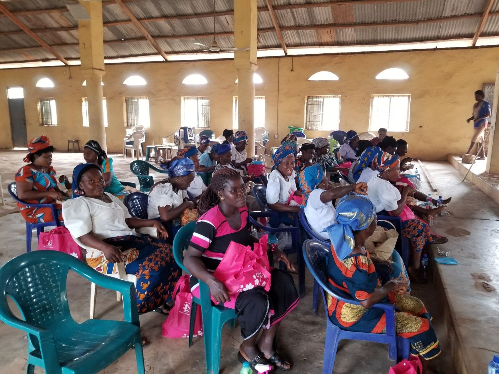 Skills building session for women in Ogbor, Mbano, Imo State